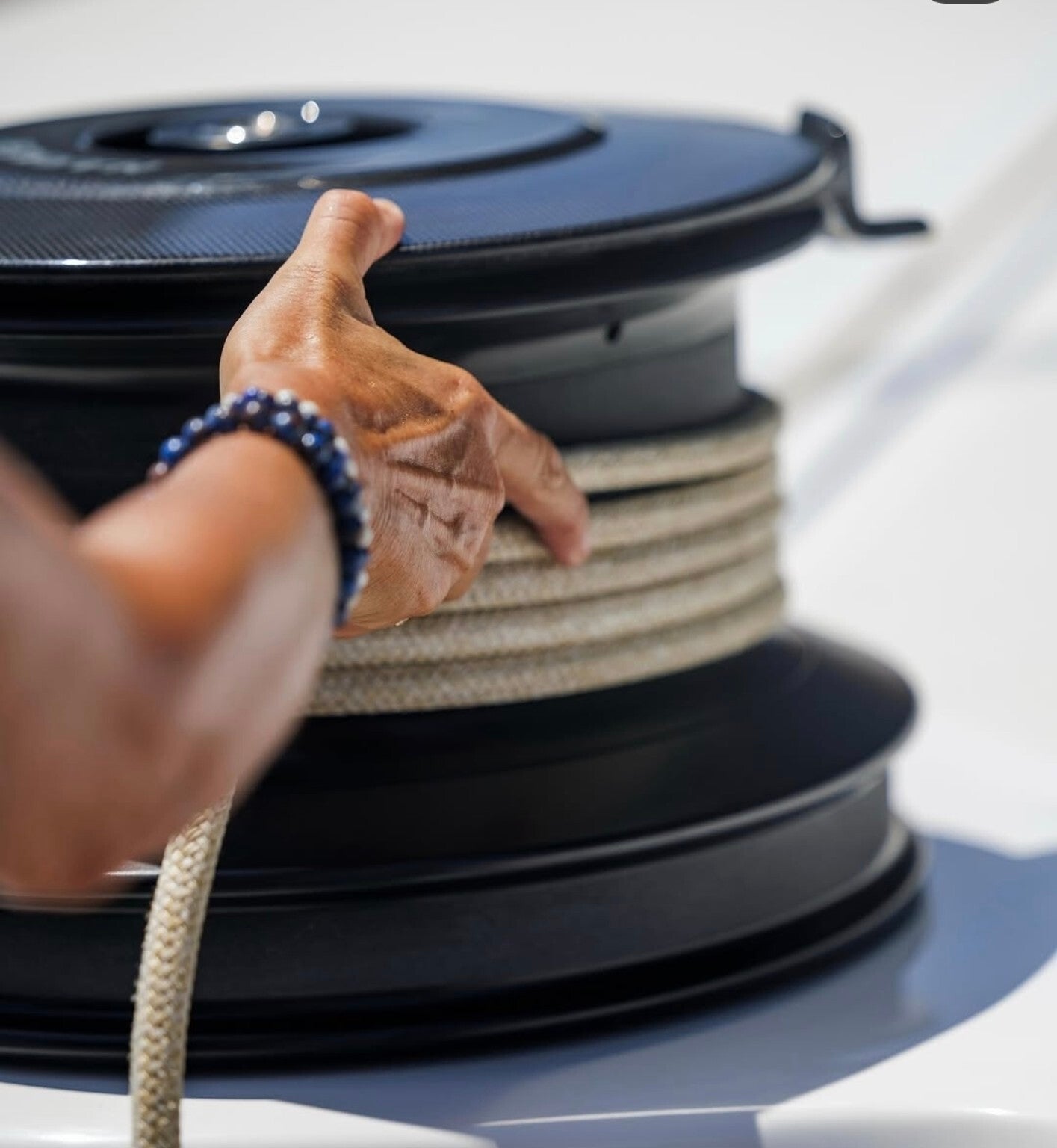 Professional racing winch, yacht winch maintenance in Lanzarote
